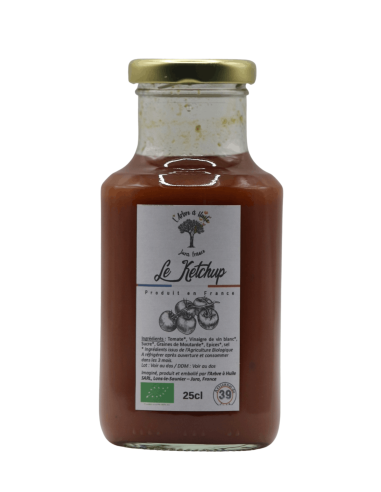 Ketchup artisanal Biologique 250ml