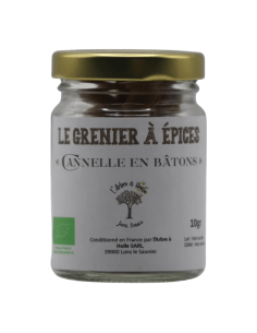 Épice Cannelle en Bâtons 10 gr L'ARBRE A HUILE