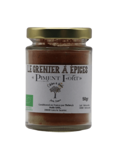 Épice Piment Fort 50 gr L'ARBRE A HUILE