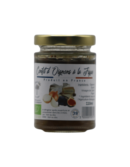 Confit d'Oignons à la Figue 110ml L'ARBRE A HUILE