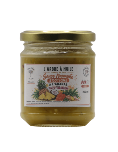 Sauce nappante exotique à l'ananas et au piment habanero Bio 200ml ...
