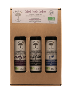 Coffret Haute Couture 3 Huiles 3 x 250ml L'ARBRE A HUILE
