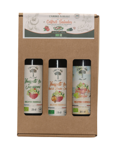 Coffret Salades 3 Vinaigrettes 3 X 250ml L'ARBRE A HUILE