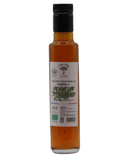 Vinaigre de Cidre BIO a la Verveine Citronnée L'ARBRE A HUILE Un vi...