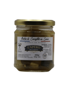 Pickles aux courgettes 200gr l'ARBRE À HUILE