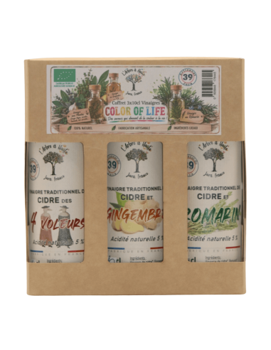Coffret Color of Life - mini coffret L'ARBRE A HUILE