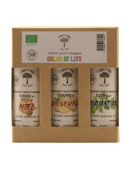 Coffret Color of Life - mini coffret L'ARBRE A HUILE