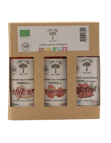 Coffret Color of Life - mini coffret L'ARBRE A HUILE